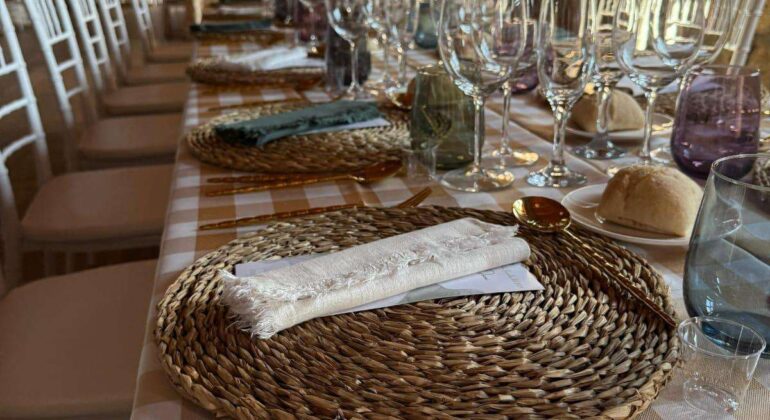 mantelería para bodas en segovia